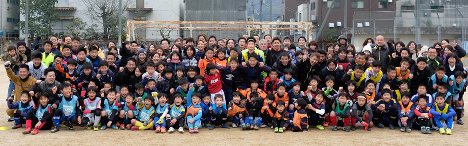 2017年初蹴り in 高美南小学校(2017.1.3)